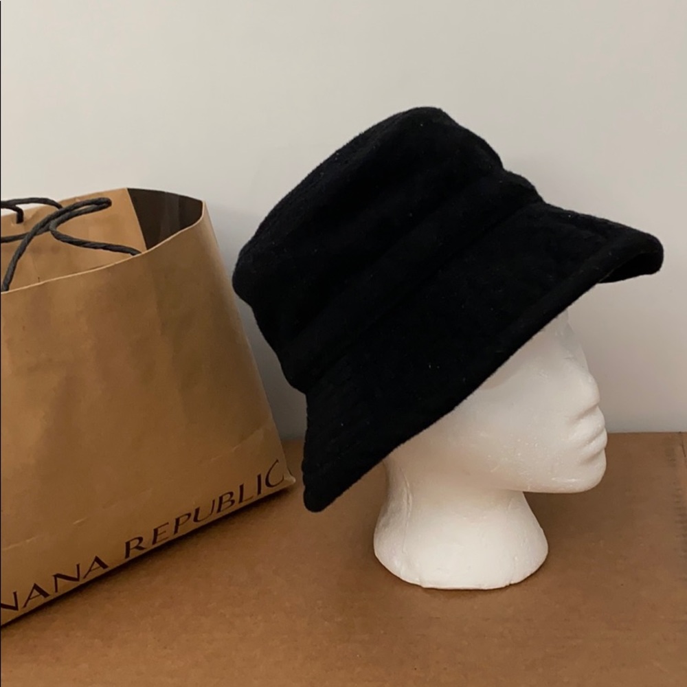 Ladies black hat Wool / Nylon